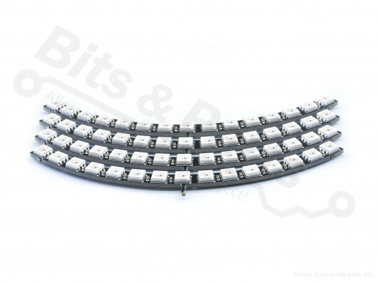 LED Ringset 60x WS2812 5050 RGB LEDs met drivers (klok)